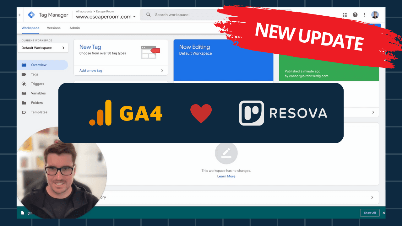 How to Setup Resova and Google Analytics 4